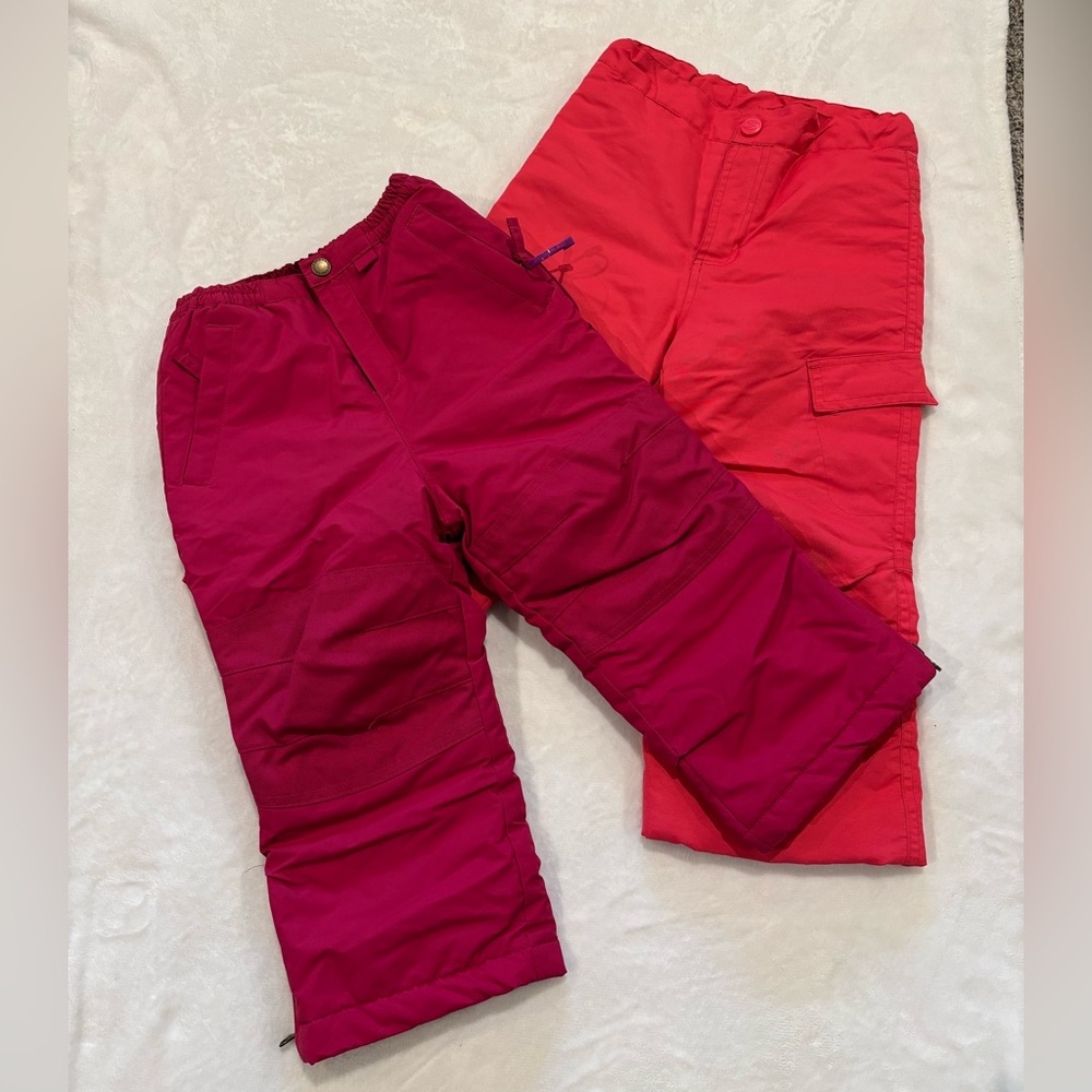Set of 2 - Snow Pants for Kids